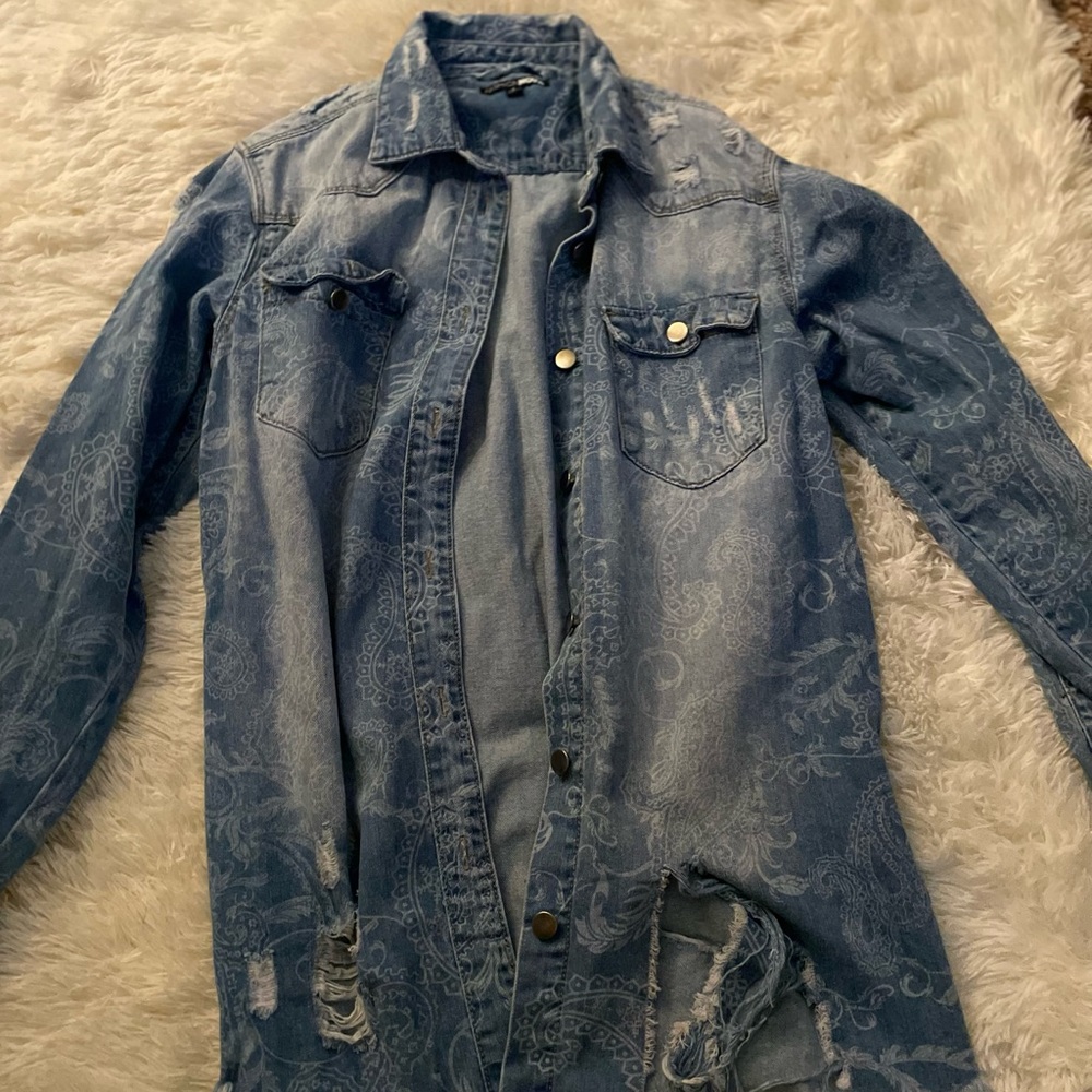 Denim shirt